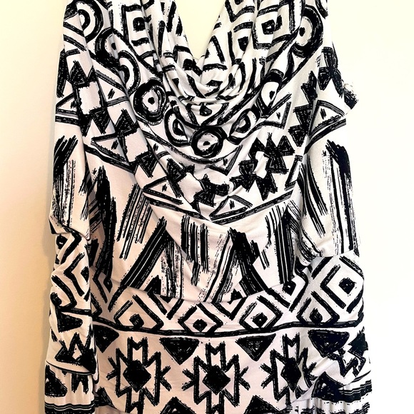 CATO black and white jumpsuit size 8 NWT - Picture 3 of 8